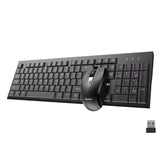 Meetion MT-C4120 Little Ασύρματο Σετ Ελληνικό Πληκτρολόγιο & Ποντίκι 2.4G